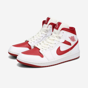 NIKE WMNS AIR JORDAN 1 MID iCL EBY GA W[_ 1 ~bh WHITE/POMEGRANATE/WHITE bq6472-161