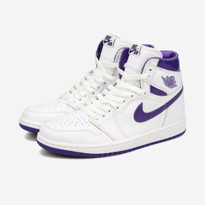 NIKE WMNS AIR JORDAN 1 RETRO HIGH OG iCL EBY GA W[_ 1 g nC OG fB[X Xj[J[ nCJbg WHITE/COURT PURPLE zCg CD0461-151