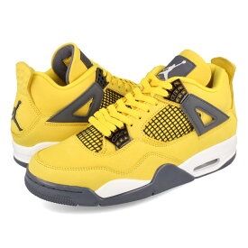 NIKE AIR JORDAN 4 RETRO 【LIGHTNING】 ナイキ エア ジョーダン 4 レトロ TOUR YELLOW/WHITE/DARK BLUE GREY ct8527-700 [1]