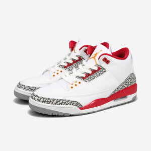NIKE AIR JORDAN 3 RETRO yCARDINALz iCL GA W[_ 3 g WHITE/BRONZE/CARDINAL RED/CEMENT GREY ct8532-126