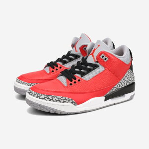 NIKE AIR JORDAN 3 RETRO iCL GA W[_ 3 g FIRE RED/FIRE RED/CEMENT GREY CU2277-600