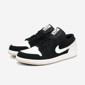 NIKE AIR JORDAN 1 LOW SE iCL GA W[_ 1 [ SE BLACK/BLACK/MULTI COLOR/WHITE dh6931-001