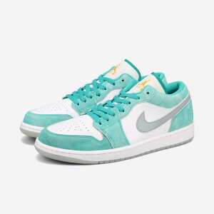 NIKE AIR JORDAN 1 LOW SE iCL GA W[_ 1 [ SE NEW EMERALD/WHITE/LIGHT STEEL GREY dn3705-301