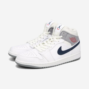 NIKE AIR JORDAN 1 MID yPARISz iCL GA W[_ 1 ~bh WHITE/MIDNIGHT NAVY/GREY dr8038-100