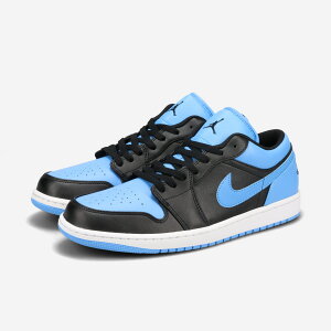 NIKE AIR JORDAN 1 LOW iCL GA W[_ 1 [ Y Xj[J[ [Jbg BLACK/BLACK/UNIVERSITY BLUE/WHITE u[ 553558-041