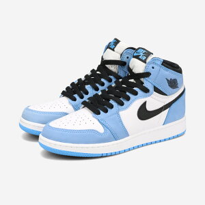 NIKE AIR JORDAN 1 RETRO HIGH OG GS ナイキ エア ジョーダン 1 レトロ ハイ OG GS WHITE/UNIVERSITY BLUE/BLACK 575441-134