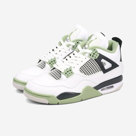NIKE WMNS AIR JORDAN 4 RETRO 【SEAFOAM】 ナイキ ウィメンズ エア ジョーダン 4 レトロ シーフォーム メンズ ミッドカット WHITE/SEAFOAM/DARK ASH/NEUTRAL GREY ホワイト グリーン 白 aq9129-103