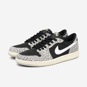 NIKE AIR JORDAN 1 RETRO LOW OG 【BLACK CEMENT】 ナイキ エア ジョーダン 1 レトロ ロー OG メンズ ローカット BLACK/MUSLIN/TECH GREY/WHITE ブラック cz0790-001