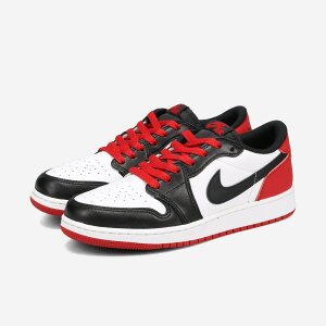 NIKE AIR JORDAN 1 RETRO LOW OG GS yBLACK TOEz iCL GA W[_ 1 g [ OG GS fB[X Xj[J[ [Jbg WHITE/BLACK/VARSITY RED ubN cz0858-106