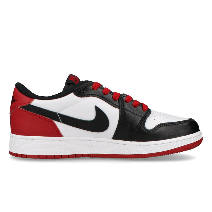 楽天市場】NIKE AIR JORDAN 1 RETRO LOW OG GS 【BLACK TOE】 ナイキ 