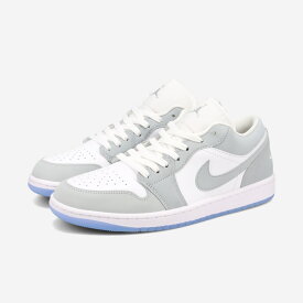 NIKE WMNS AIR JORDAN 1 LOW ナイキ ウィメンズ エア ジョーダン 1 ロー メンズ スニーカー ローカット WHITE/WOLF GREY/ALUMINUM ホワイト dc0774-105