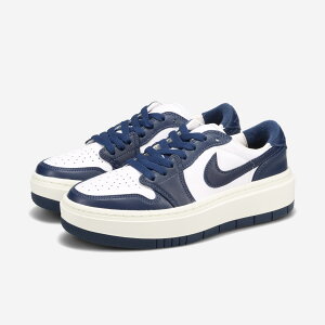 NIKE WMNS AIR JORDAN 1 ELEVATE LOW ナイキ ウィメンズ エア ジョーダン 1 エレベイト ロー メンズ ローカット WHITE/MIDNIGHT NAVY/SAIL ネイビー dh7004-141