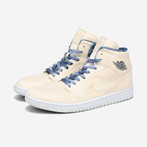 NIKE WMNS AIR JORDAN 1 MID SE iCL EBY GA W[_ 1 ~bh SE fB[X ~hJbg SANDDRIFT/SAIL/MIDNIGHT NAVY/WHITE x[W dm9126-104