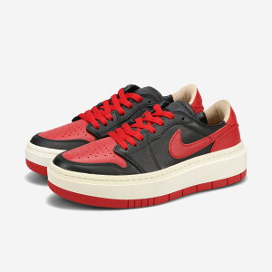 NIKE WMNS AIR JORDAN 1 ELEVATE LOW SE ナイキ ウィメンズ エア ジョーダン 1 エレベイト ロー SE レディース スニーカー ローカット BLACK/GYM RED/SAIL ブラック DQ1823-006