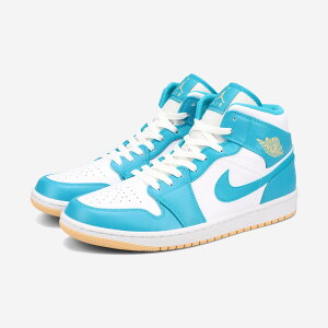 NIKE AIR JORDAN 1 MID iCL GA W[_ 1 ~bh Y ~bhJbg AQUATONE/CELESTIAL GOLD/WHITE u[ dq8426-400