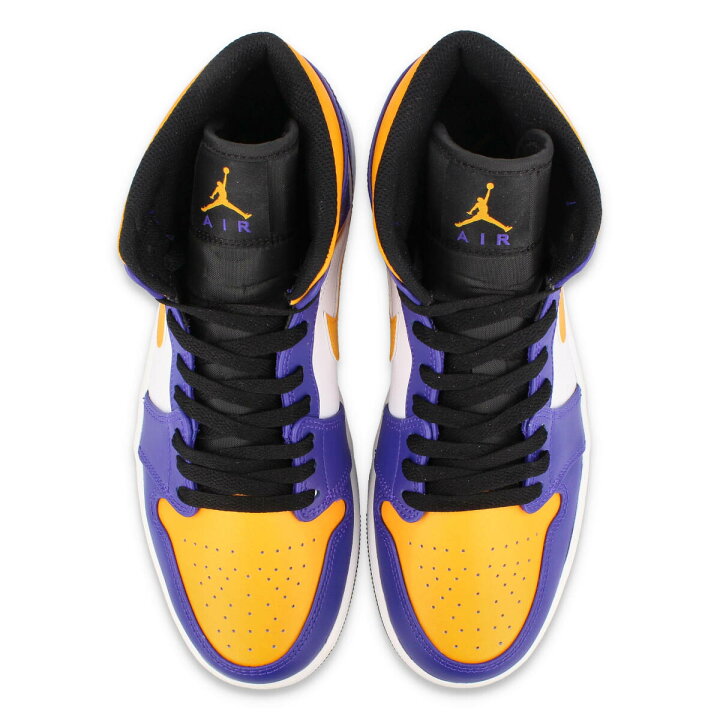 楽天市場】【プライスダウン】 NIKE AIR JORDAN 1 MID 【LAKERS  