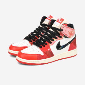 NIKE AIR JORDAN 1 RETRO HIGH OG SP GS 【SPIDER】 ナイキ エア ジョーダン 1 レトロ ハイ OG SP GS レディース ハイカット UNIVERSITY RED/BLACK/SUMMIT WHITE レッド dv1753-601