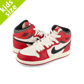 15時までのご注文で即日発送 【キッズサイズ】【16.5-22cm】 NIKE AIR JORDAN 1 RETRO HIGH OG PS 【CHICAGO LOST & FOUND】 ナイキ エア ジョーダン 1 レトロ ハイ OG PS VARSITY RED/BLACK/SAIL/MUSLIN レッド ブラック ホワイト FD1412-612