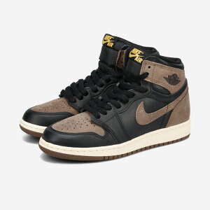 NIKE AIR JORDAN 1 RETRO HIGH OG GS yPALOMINOz iCL GA W[_ 1 g nC OG fB[X Xj[J[ nCJbg BLACK/METALLIC GOLD/PALOMINO ubN fd1437-020