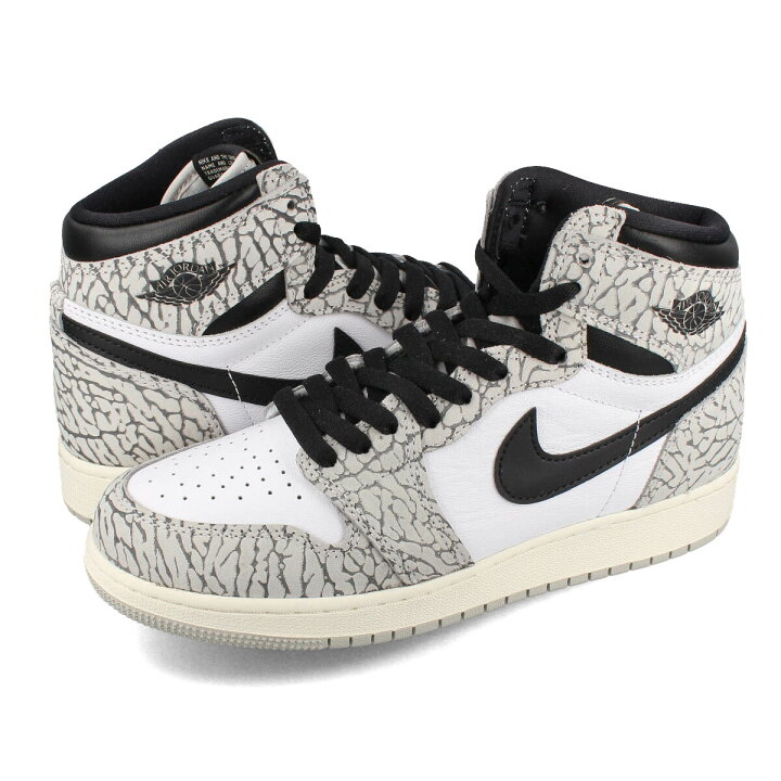 楽天市場】NIKE AIR JORDAN 1 HIGH OG GS 【WHITE CEMENT】 ナイキ  