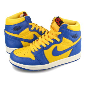 NIKE WMNS AIR JORDAN 1 RETRO HIGH OG 【LANEY】 ナイキ ウィメンズ エア ジョーダン 1 レトロ ハイ OG レディース ハイカット VARSITY MAIZE/GAME ROYAL/SAIL イエロー fd2596-700