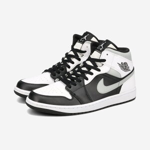 NIKE AIR JORDAN 1 MID yWHITE SHADOWz iCL GA W[_ 1 ~bh Y Xj[J[ ~bhJbg BLACK/WHITE/LT SMOKE GREY ubN 554724-073
