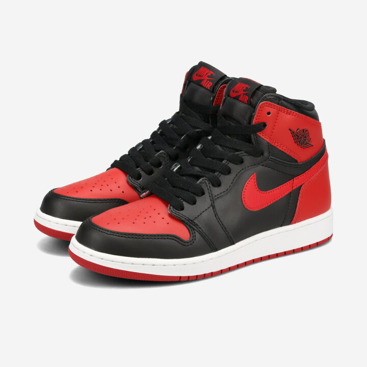 楽天市場】NIKE AIR JORDAN 1 RETRO HIGH OG GS 【BANNED】 ナイキ  