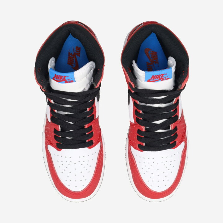 楽天市場】NIKE AIR JORDAN 1 RETRO HIGH OG GS 【SPIDER-MAN ORIGIN 