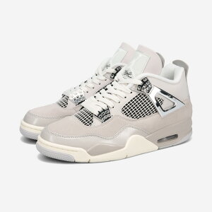 NIKE WMNS AIR JORDAN 4 RETRO yFROZEN MOMENTSz iCL EBY GA W[_ 4 g t[Y [c Y Xj[J[ ~bhJbg LIGHT IRON ORE/SAIL/NEUTRAL GREY O[ AQ9129-001