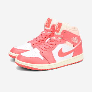 NIKE WMNS AIR JORDAN 1 MID iCL EBY GA W[_ 1 ~bh fB[X Xj[J[ ~bhJbg WHITE/SEA CORAL/ATMOSPHERE zCg BQ6472-186