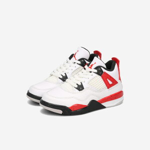 NIKE AIR JORDAN 4 RETRO PS iCL GA W[_ 4 g PS qǂ Xj[J[ [Jbg WHITE/FIRE RED/BLACK zCg bq7669-161