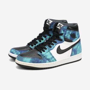 NIKE WMNS AIR JORDAN 1 HIGH OG yTIE-DYEz iCL EBY GAW[_ 1 nC OG y^C_Cz Y fB[X Xj[J[ nCJbg WHITE/BLACK/AURORA GREEN zCg CD0461-100