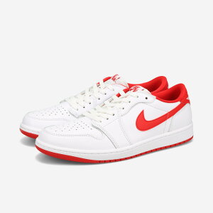 NIKE AIR JORDAN 1 RETRO LOW OG ナイキ エア ジョーダン 1 レトロ ロー OG メンズ スニーカー ローカット WHITE/UNIVERSITY RED/WHITE ホワイト cz0790-161