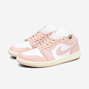 NIKE WMNS AIR JORDAN 1 LOW ナイキ ウィメンズ エア ジョーダン 1 ロー レディース スニーカー ローカット WHITE/PINK OXFORD/SAIL ピンク DC0774-162