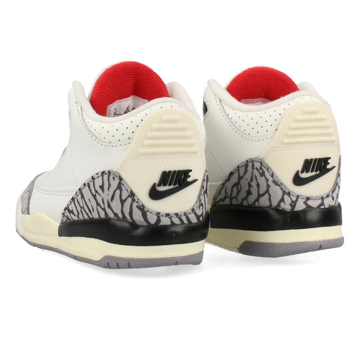 楽天市場】NIKE AIR JORDAN 3 RETRO TD 【WHITE CEMENT REIMAGINED
