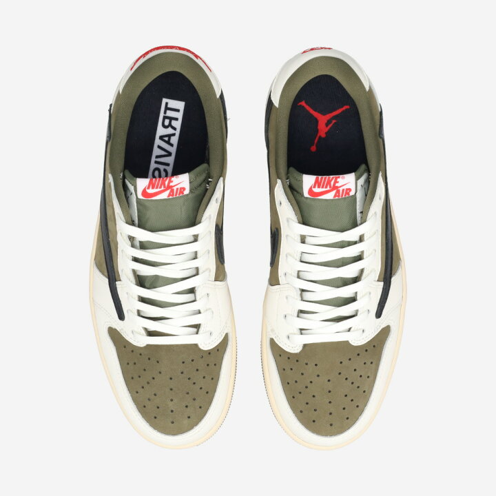 楽天市場】NIKE AIR JORDAN 1 LOW OG SP ×TRAVIS SCOTT 【REVERSE  