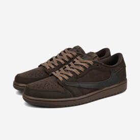 NIKE AIR JORDAN 1 LOW OG SP ×TRAVIS SCOTT 【VELVET BROWN】 ナイキ エア ジョーダン 1 ロー OG SP × トラヴィス スコット 【ベルベット ブラウン】 メンズ スニーカー ローカット DARK MOCHA/BLACK/VELVET BROWN ブラウン DM7866-202
