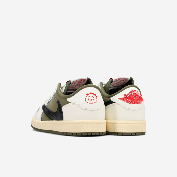 楽天市場】NIKE AIR JORDAN 1 LOW OG SP PS ×TRAVIS SCOTT 【REVERSE  