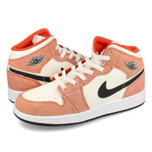 NIKE AIR JORDAN 1 MID GS iCL GA W[_ 1 ~bh GS fB[X Xj[J[ ~bhJbg TEAM ORANGE/BLACK/SAIL/WHITE IW dv1336-800