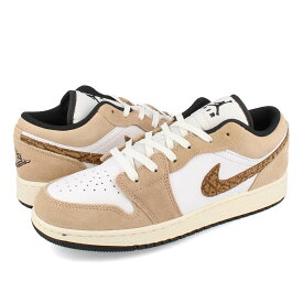 15時迄のご注文で即日発送可 NIKE AIR JORDAN 1 LOW SE GS 【BROWN ELEPHANT】 ナイキ エア ジョーダン 1 ロー SE GS メンズ スニーカー ローカット HEMP/LT BRITISH TAN/WHITE/BLACK ブラウン DZ5368-201