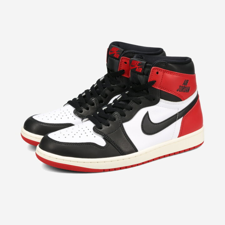 楽天市場】NIKE AIR JORDAN 1 RETRO HIGH OG 【BLACK TOE REIMAGINED 
