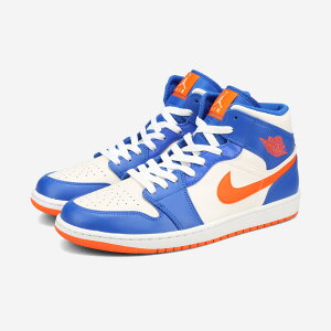 NIKE AIR JORDAN 1 MID iCL GA W[_ 1 ~bh CO {f Y Xj[J[ ~bhJbg GAME ROYAL/RUSH ORANGE/PHANTOM u[ FD1029-400