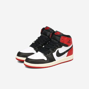 NIKE AIR JORDAN 1 HIGH OG PS iCL GA W[_ 1 nC OG PS LbY qǂ Xj[J[ nCJbg BLACK/BLACK/VARSITY RED/WHITE zCg FD1412-106