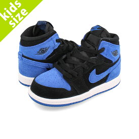 15時迄のご注文で即日発送可 NIKE AIR JORDAN 1 RETRO HIGH OG TD 【ROYAL REIMAGINED】 ナイキ エア ジョーダン 1 レトロ ハイ OG TD ベビー 子ども スニーカー ハイカット BLACK/ROYAL BLUE/WHITE ブラック FD1413-042