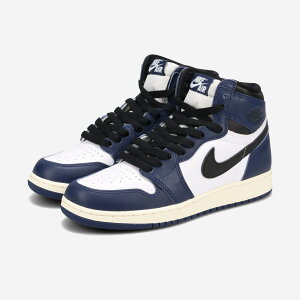 NIKE AIR JORDAN 1 HIGH OG GS iCL GA W[_ 1 nC OG GS fB[X Xj[J[ nCJbg MIDNIGHT NAVY/BLACK/WHITE/SAIL lCr[ FD1437-401