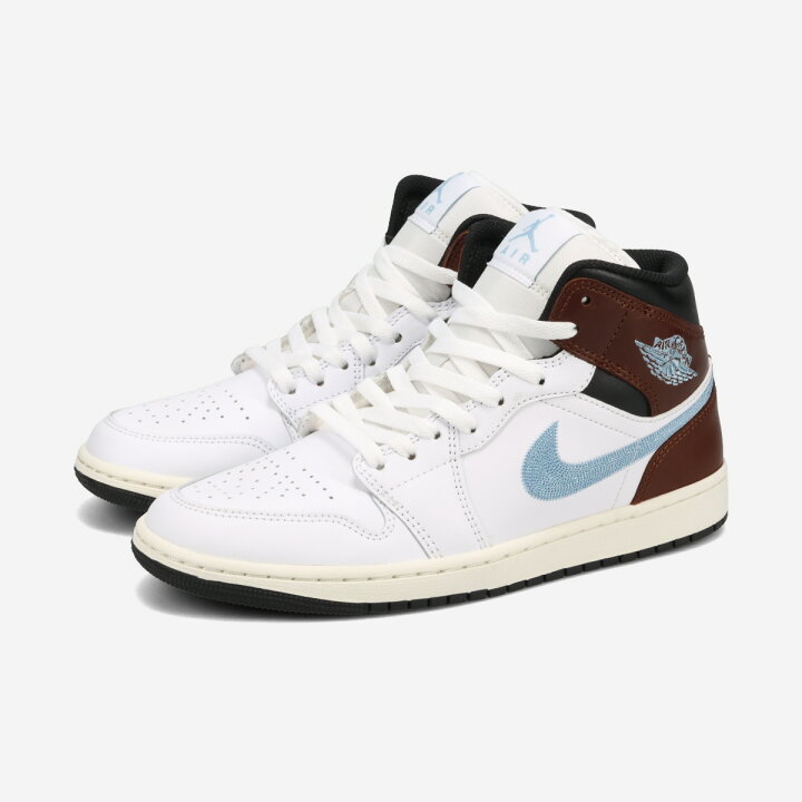 楽天市場】NIKE AIR JORDAN 1 MID SE 【BROWN BLUE GREY】 ナイキ エア 