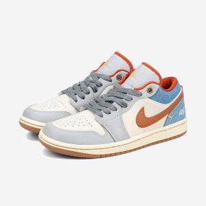 NIKE WMNS AIR JORDAN 1 LOW yPHANTOM DENIMz iCL EBY GA W[_ 1 [ t@gfj Y fB[X Xj[J[ [Jbg PHANTOM/COCONUT MILK/AMBER BROWN/MULTI-COLOUR O[ FZ5045-091