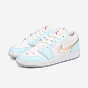 NIKE AIR JORDAN 1 LOW SE GS ナイキ エア ジョーダン 1 ロー SE GS レディース スニーカー ローカット GLACIER BLUE/MULTI/COLOR/WHITE/SUPER VIOLET ブルー HJ3481-491