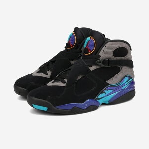 NIKE AIR JORDAN 8 RETRO -AQUA- iCL GA W[_ 8 g -ANA- Y Xj[J[ ~bhJbg BLACK/MULTI COLOR/MULTI COLOR ubN 305381-006