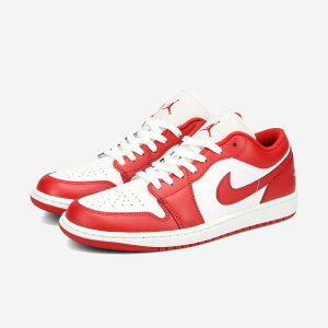 NIKE AIR JORDAN 1 LOW ナイキ エア ジョーダン 1 ロー メンズ スニーカー ローカット SUMMIT WHITE/SUMMIT WHITE/VARSITY RED ホワイト 553558-166